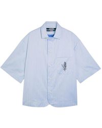 Jacquemus - Light Cotton Short-Sleeved Shirt - Lyst