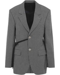 Balenciaga - Wrap Tailored Jacket - Lyst