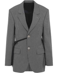 Balenciaga - Wrap Tailored Jacket - Lyst