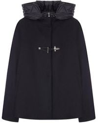 Fay - Toggle Coat Cape - Lyst