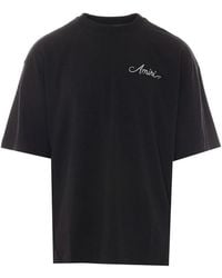 Amiri - Ma Check Patch T-Shirt - Lyst