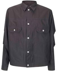 Sacai - Cotton Typewriter Jacket - Lyst
