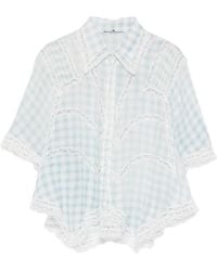 Ermanno Scervino - Check Pattern Shirt - Lyst