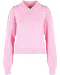 Marni - Virgin Wool And Cashmere Sweater - Lyst