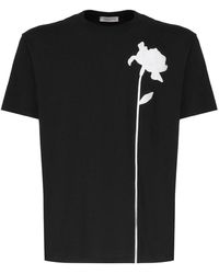Valentino Garavani - T-shirt With Embroidery - Lyst