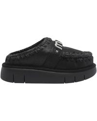 Mou - Letter Logo Bounce Clog - Lyst