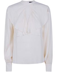 Twinset - Draped Shirt - Lyst