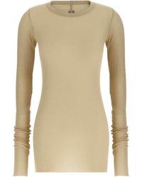 Rick Owens - Rib Ls T T-Shirt - Lyst