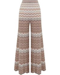 D. EXTERIOR - Viscose And Lurex Trousers - Lyst