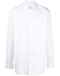 Jil Sander - Long Sleeve Button-up Shirt - Lyst