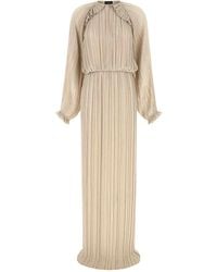 Fabiana Filippi - Long Pleated Dress - Lyst