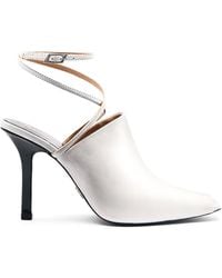 Patrizia Pepe - Skin Leather Mules - Lyst