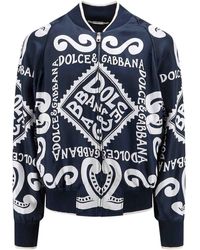 Dolce & Gabbana - Marina Bomber Jacket - Lyst