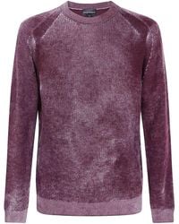 Emporio Armani - Round Neck Sweater - Lyst
