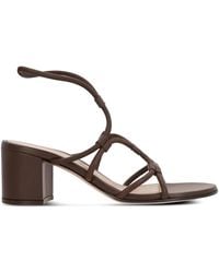 Gianvito Rossi - Multi-Way Strap Heeled Sandals 65 - Lyst