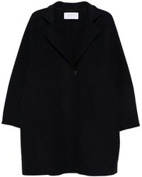 Harris Wharf London - Wool Single-Breasted Coat - Lyst