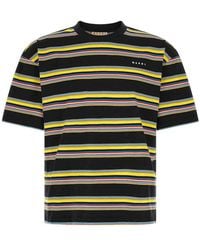 Marni - Striped T-Shirt - Lyst