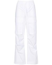 P.A.R.O.S.H. - Straight-leg Cotton Cargo Trousers - Lyst