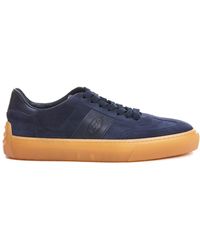 Tod's - Suede Sneakers With Logo - Lyst