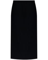 Givenchy - Midi Skirt With Zip - Lyst