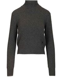 Ami Paris - Ami Turtleneck Sweater - Lyst