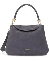 Coccinelle - Handbag Suede Leath/Grained Le Stove/Stove - Lyst