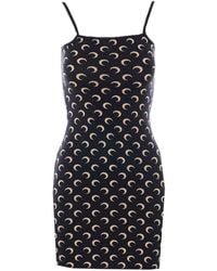 Marine Serre - Moon Print Dress - Lyst