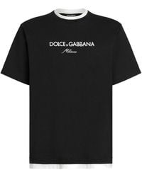 Dolce & Gabbana - Cotton T-Shirt - Lyst
