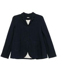 Apuntob - Wool And Cotton Blend Jacket - Lyst