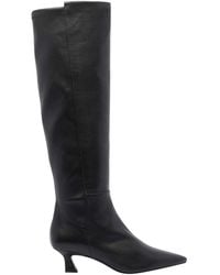 Stuart Weitzman - 50Mm Pointed-Toe Knee-High Boots - Lyst