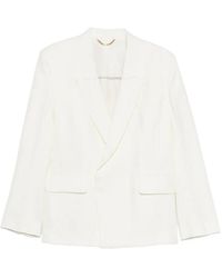 Victoria Beckham - Double Breasted Tailored Jacket - Lyst