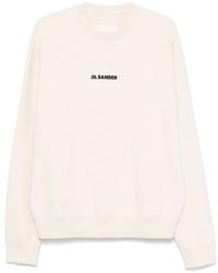 Jil Sander - Cotton T-Shirt With Logo Print - Lyst