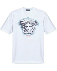 Versace - T-Shirt With Print - Lyst