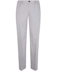 Incotex - Elastic Waist Chino Trousers - Lyst