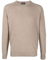 Drumohr - Raglan Sleeve Crewneck Pull - Lyst