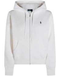 Polo Ralph Lauren - Knit Full Zip Sweatshirt - Lyst
