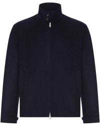Lardini - Double Loro Piana Fabric Blouson - Lyst