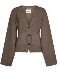 KHAITE - Cashmere Cardigan - Lyst