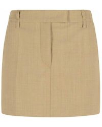 Sportmax - Fify Virgin Wool Miniskirt - Lyst