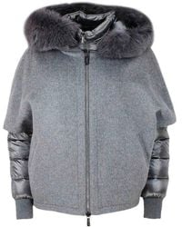Moorer - Wool And Cashmere Jacket - Lyst