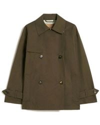 Max Mara - Zeno Double-Breasted Trench Coat - Lyst