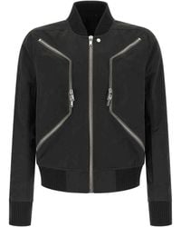 Rick Owens - Heizer Flight Bomber Jacket - Lyst