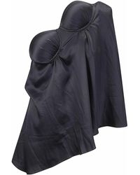 ALAINPAUL - Asymmetrical Falling Bustier Top - Lyst