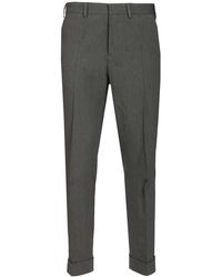 Dries Van Noten - Tailored Linen Blend Trousers - Lyst