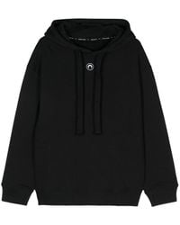 Marine Serre - Moon Cotton Hoodie - Lyst
