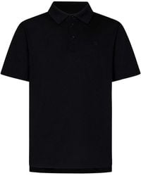 Givenchy - Short-Sleeved Cotton Pique Polo Shirt W - Lyst