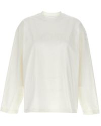 Jil Sander - Logo Print T-Shirt - Lyst