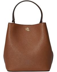 Ralph Lauren - Reese Sm Bkt-Bucket Bag-Small - Lyst
