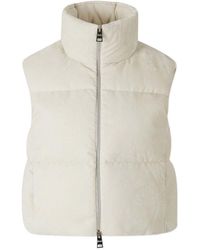 Herno - Velvet Sleeveless Down Jacket - Lyst