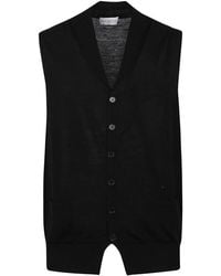Ballantyne - V Neck Gilet - Lyst